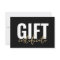 Black Gold Logo Business Gift Certificate