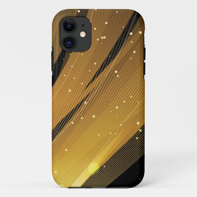 black gold marble Case-Mate Tough Apple iPhone Case (Back)