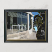 Black Gold Modern Geometric Abstract