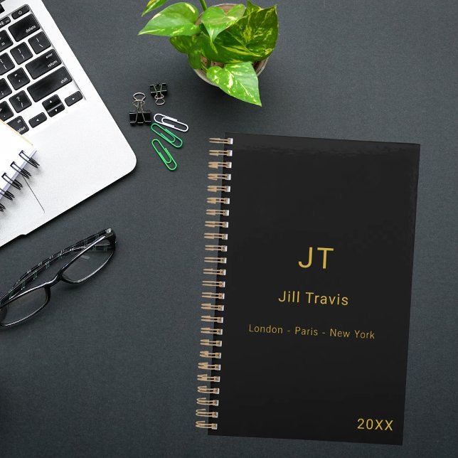 Black gold modern minimalst luxury 2026 planner (Creator Uploaded)