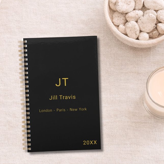 Black gold modern minimalst luxury 2027 planner (Creator Uploaded)