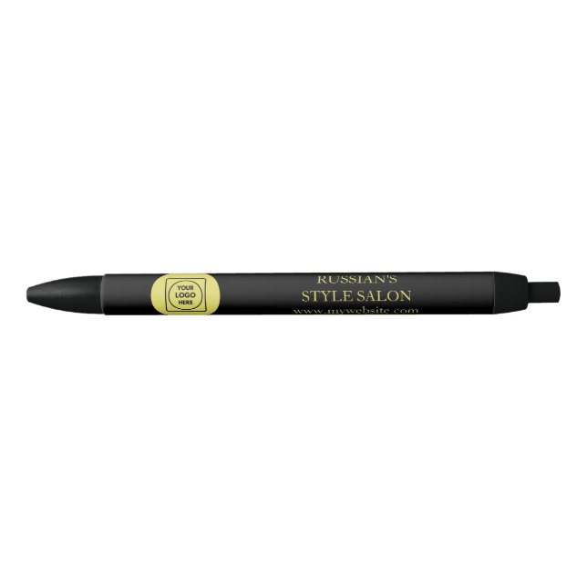 Black Gold Modern Professional Branding pen (Front)