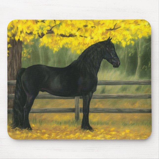 Black Gold - mousepad (Front)