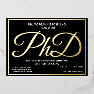 Black Gold PhD Graduation