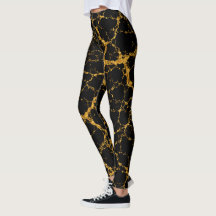 Black Gold Premium Organic Marble Vein Pattern