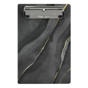 Black & Gold Self-Discover Mini Clipboard