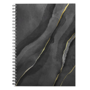 Black & Gold Self-Discover Notebook