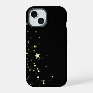 Black Gold Starry Night phone case