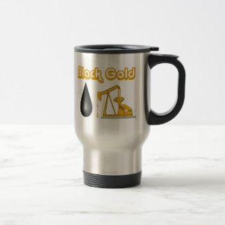 Black Gold Travel Mug