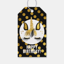 Black & Gold Unicorn