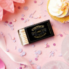 Black Gold Vintage Aged To Perfection birthday