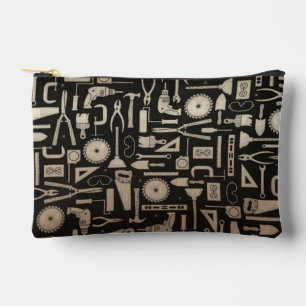 Black & Gold Workshop Tools Accessory Pouch