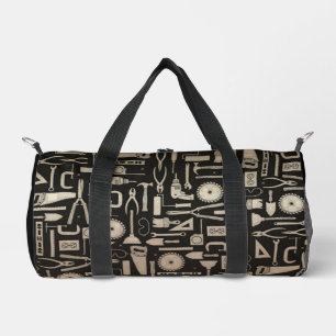 Black & Gold Workshop Tools Duffle Bag