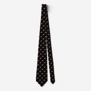 Black Golf Men's Sports, Work, Gift for Him Tie