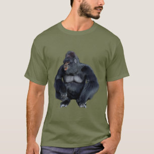 Black Gorilla Ape T-Shirt
