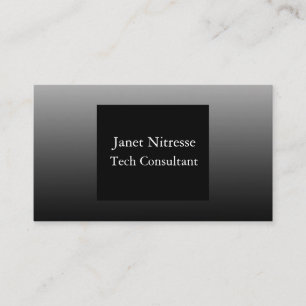 Black Gradient Business Cards