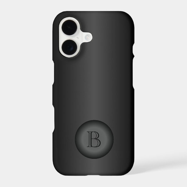 Black Gradient Monogram (Back)