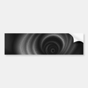 Black Gravity Bumper Sticker
