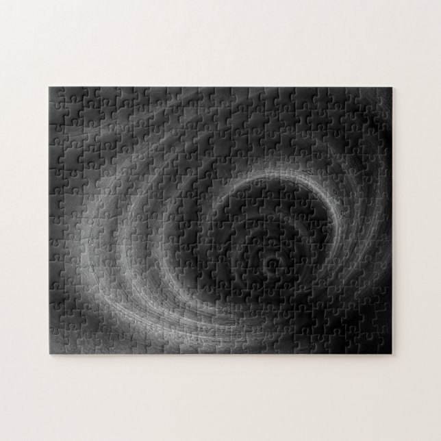 Black Gravity Jigsaw Puzzle (Horizontal)