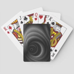 Black Gravity Playing Cards