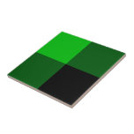 Black Green Check Ceramic Tile<br><div class="desc">Black and Green Checked Ceramic Tiles</div>