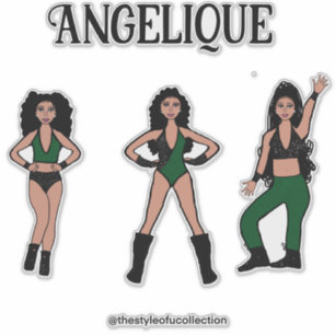 Black Green Dancer #2