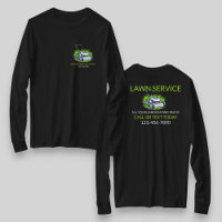 Black Green Lawn Care and Service Professional