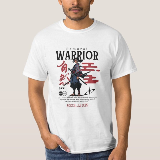Black & Green Samurai Head – Maximalist  t shirte  T-Shirt (Front)