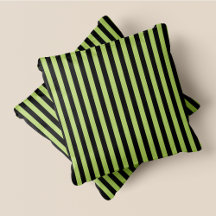 Black & Green Stripes