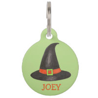 Black Green Witch Witches Hats Happy Halloween