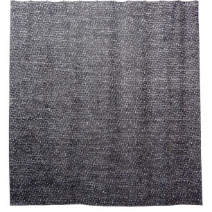black grey cloth shower curtain