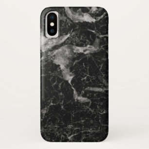 Black & Grey Faux Marble Texture Case-Mate iPhone Case