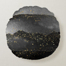 Black grey gradient cosmic star space
