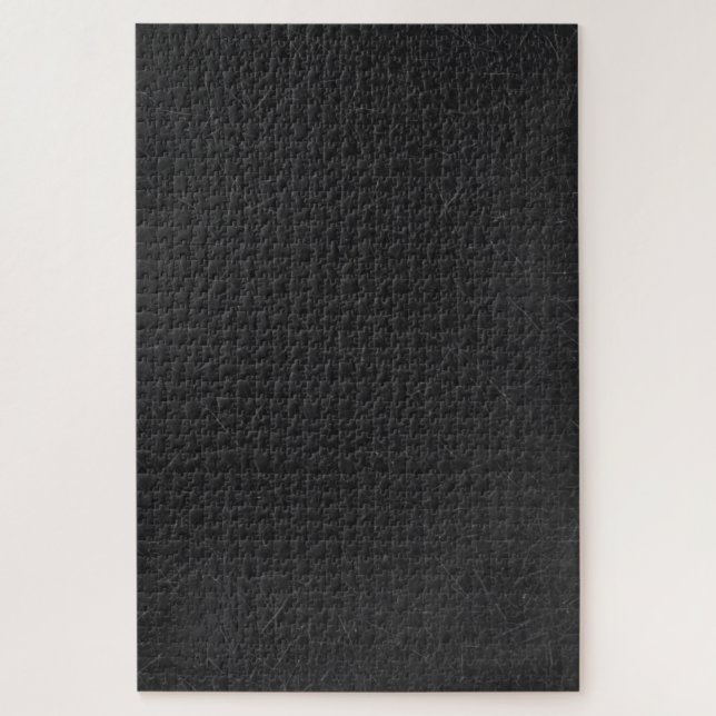 Black Grey Pattern Hard to Solve  Jigsaw Puzzle (Vertical)