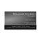 Black & Grey Skilled Tradesman Business Card