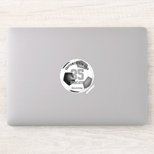 black grey team colours boys girls soccer