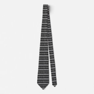 Black, Grey, White Dot Pattern Tie