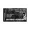 black grunge, Inc. business card