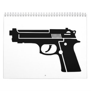 Black gun calendar