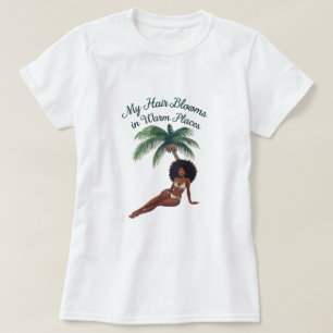 Black Hair Afro Natural Hair Graphic Tee
