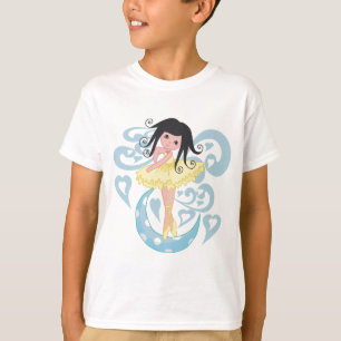 Black Hair Ballerina Tshirts and Gifts