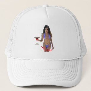 Black-haired Bikini Beauty Thunder_Cove Trucker Hat