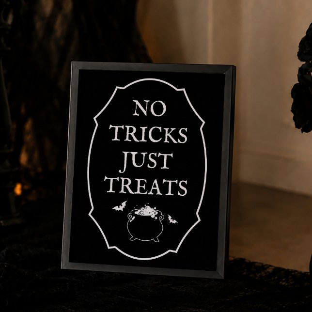Black Halloween Goth Baby Shower  Favour Poster (Creator Uploaded)