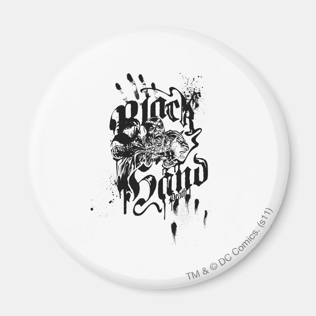 Black Hand - Collage Magnet (Front)