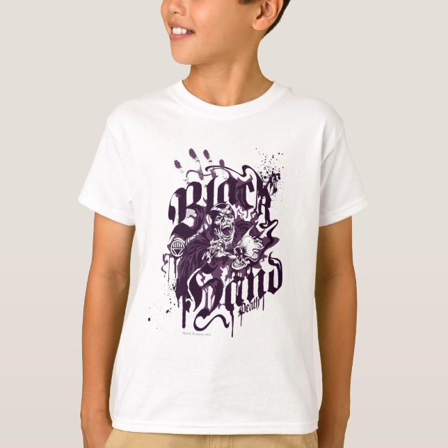 Black Hand - Purple Collage T-Shirt (Front)