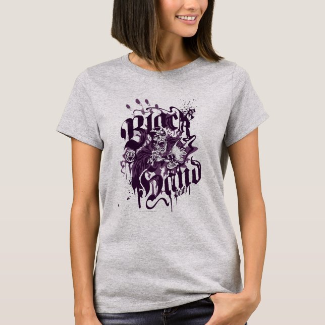 Black Hand - Purple Collage T-Shirt (Front)