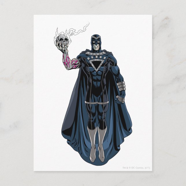 Black Hand with Skull 1 Postcard (Front)