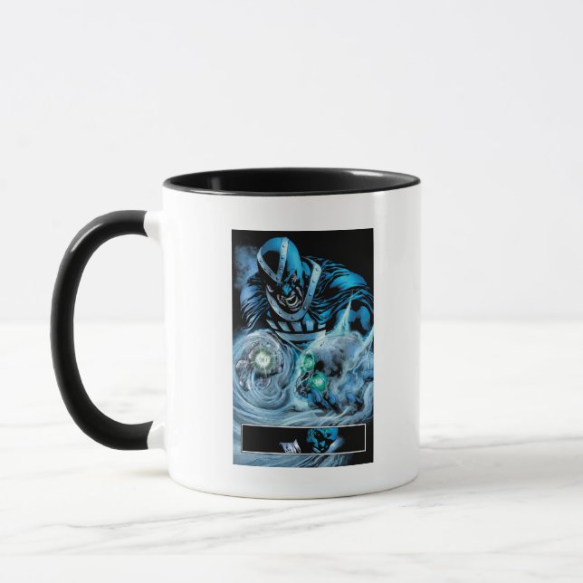 Black Hand with Skull Panel Mug (Left)