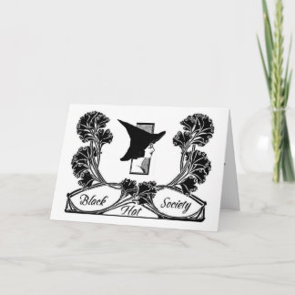 Black Hat Society Stationary Collection Card