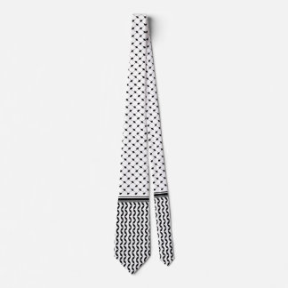 Black Hatta Keffiyeh Tie